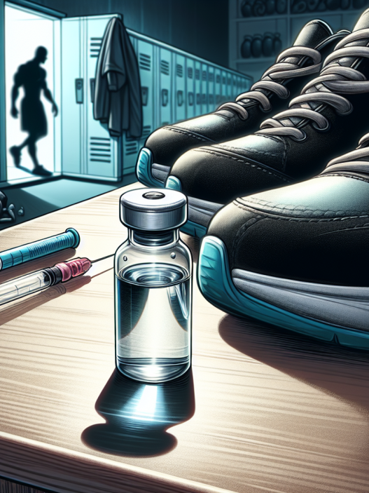 Deception in sports: water-based testosterone suspension