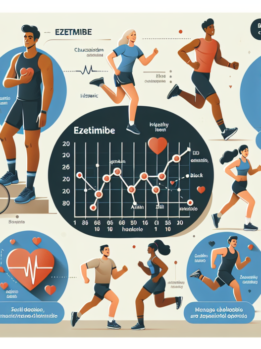 Managing cholesterol levels in athletes with ezetimibe benefits