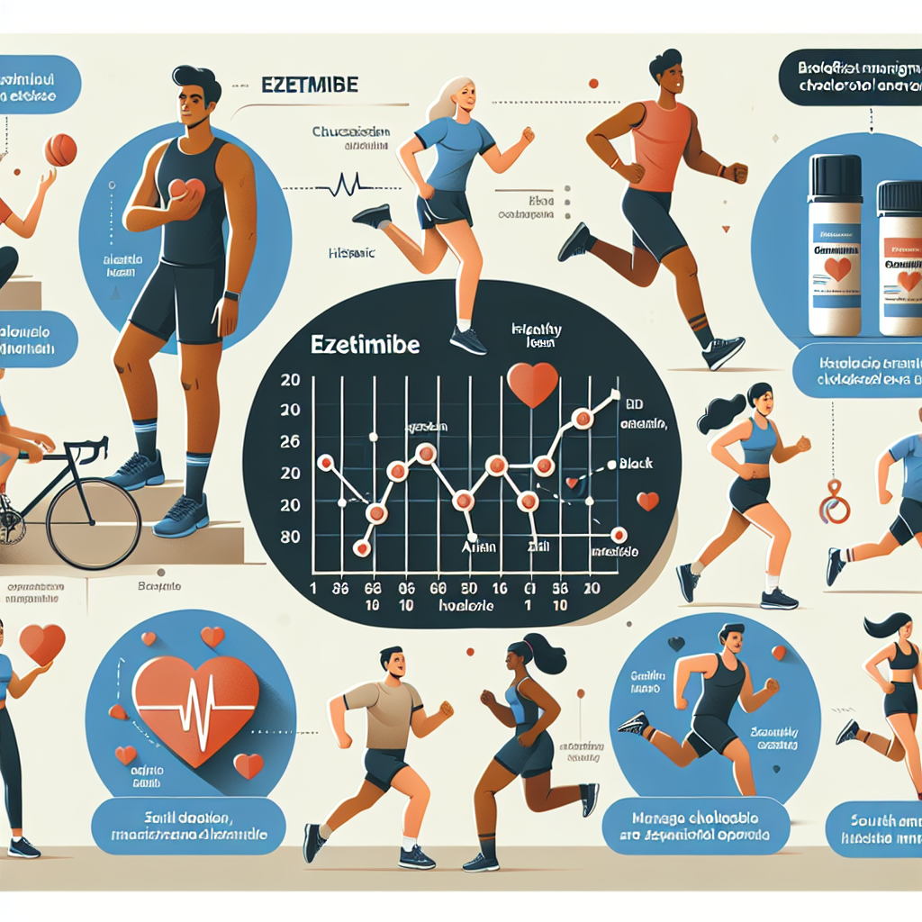 Managing cholesterol levels in athletes with ezetimibe benefits