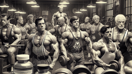 Golden era of bodybuilding and methyltestosterone