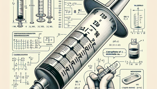 Volume calculation for metildrostanolone injections