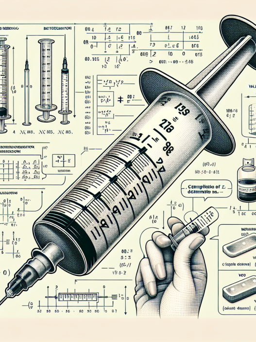 Volume calculation for metildrostanolone injections