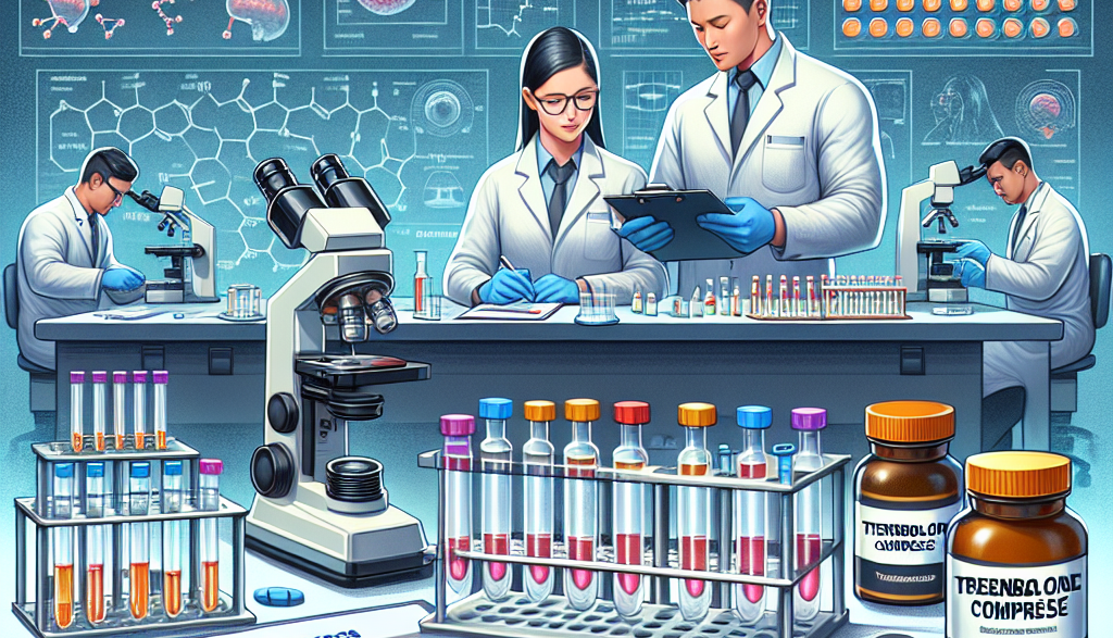 Clinical trials involving trenbolone compresse