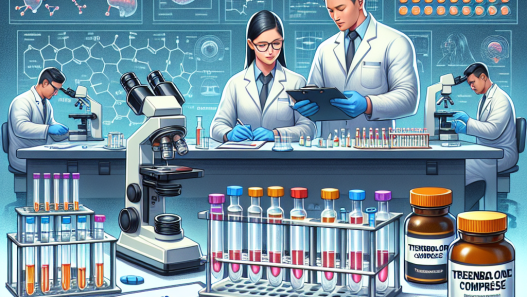 Clinical trials involving trenbolone compresse