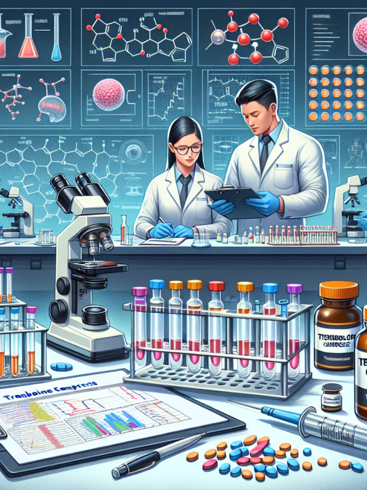 Clinical trials involving trenbolone compresse