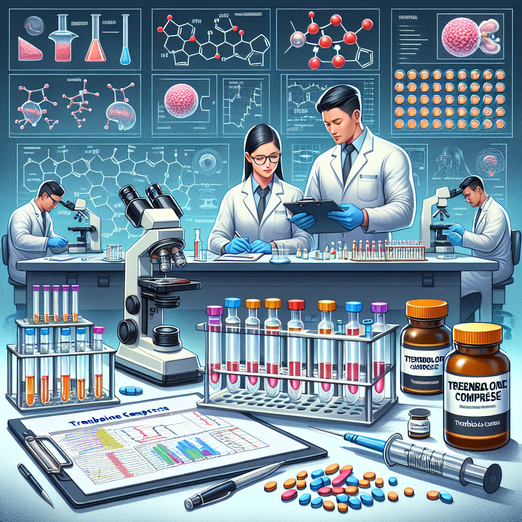 Clinical trials involving trenbolone compresse