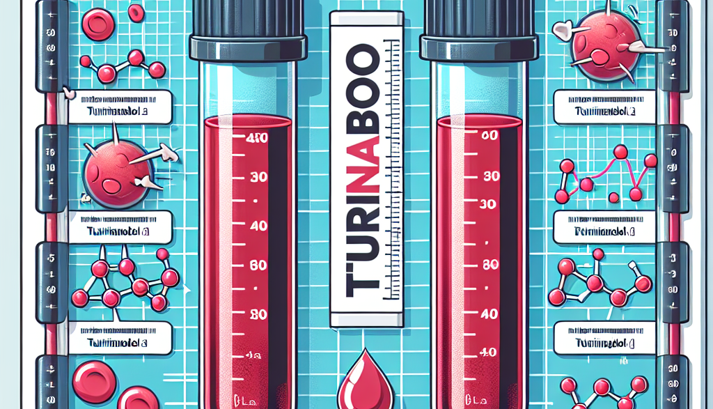 Complete blood count changes with turinabol