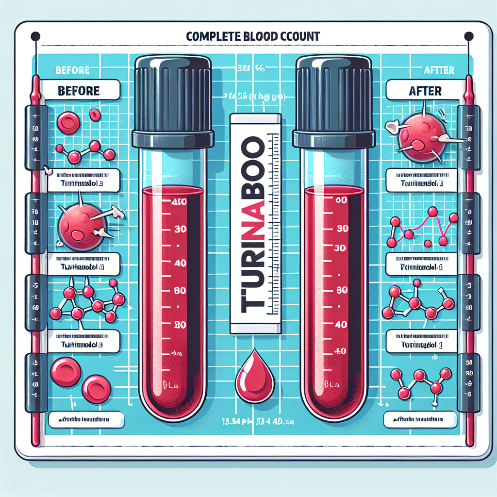 Complete blood count changes with turinabol