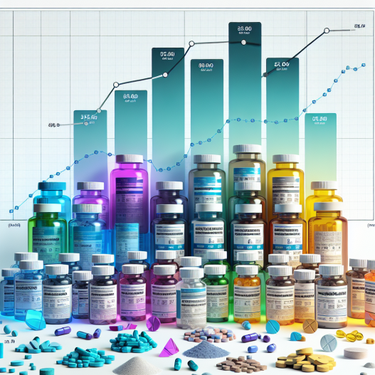 Concentration variations of oxandrolone on the market