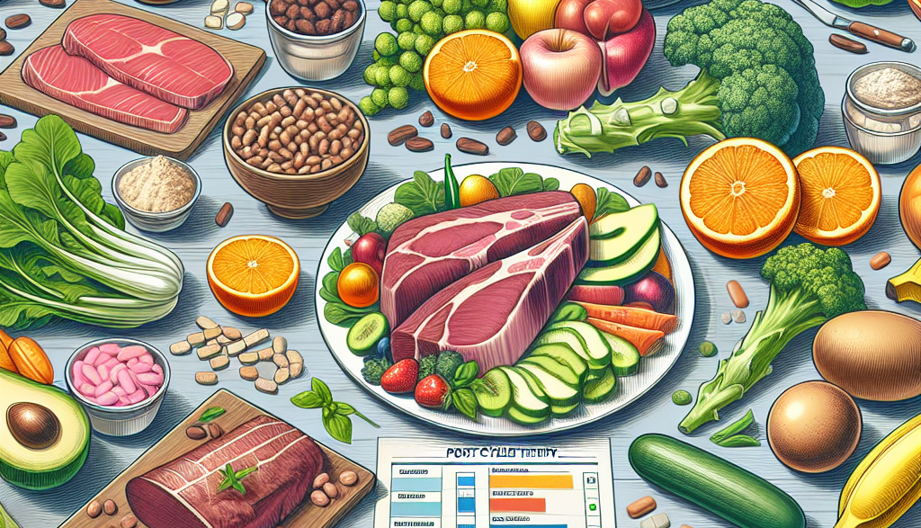 Diet during pct after trestolone acetato