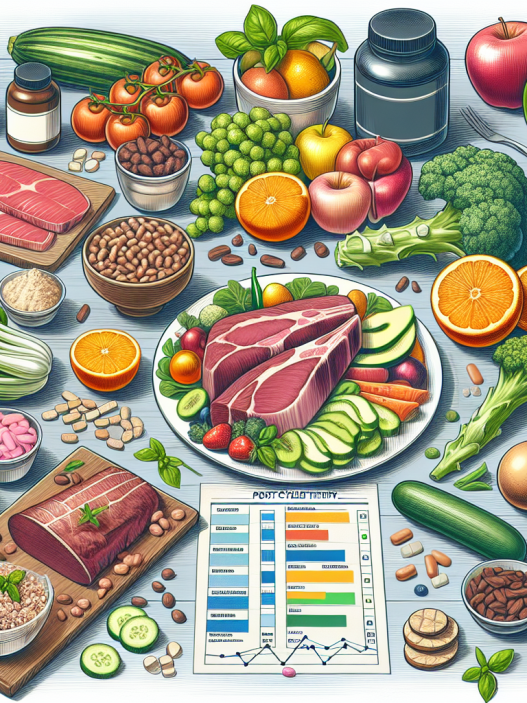 Diet during pct after trestolone acetato
