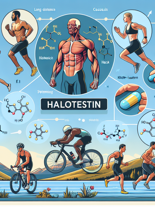 Endurance sports and halotestin: applications