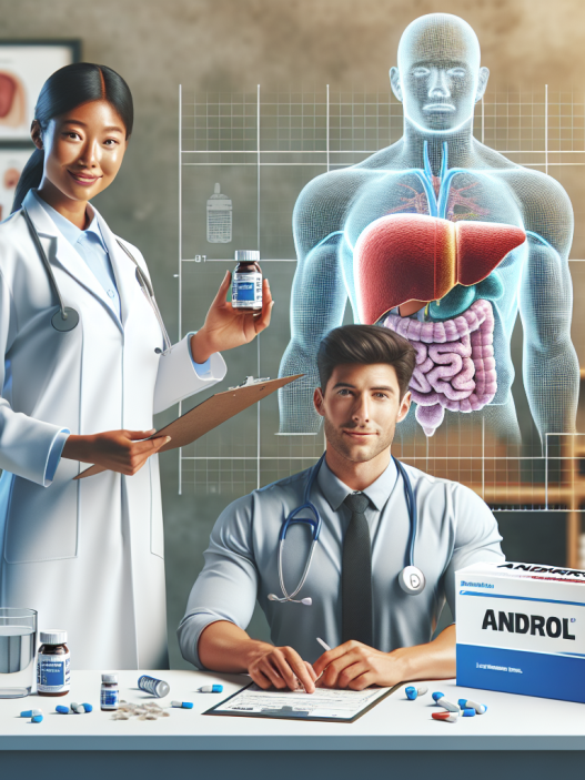 Liver function tests and andriol