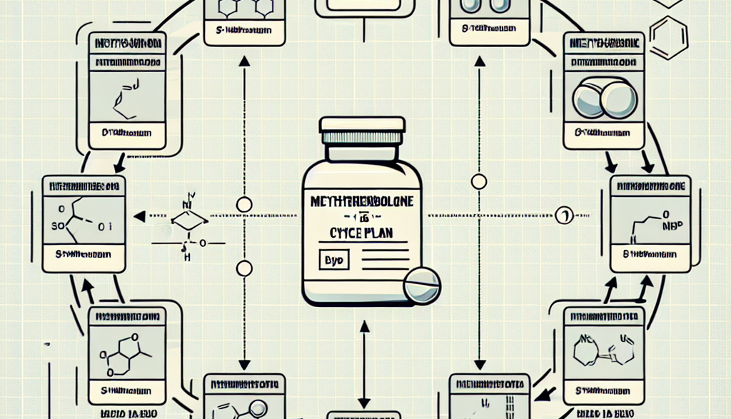 Sample cycle plan for methyltrenbolone: 16 weeks