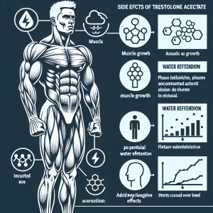 Short-term side effects of trestolone acetato