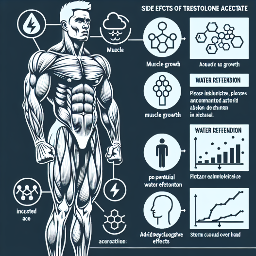 Short-term side effects of trestolone acetato