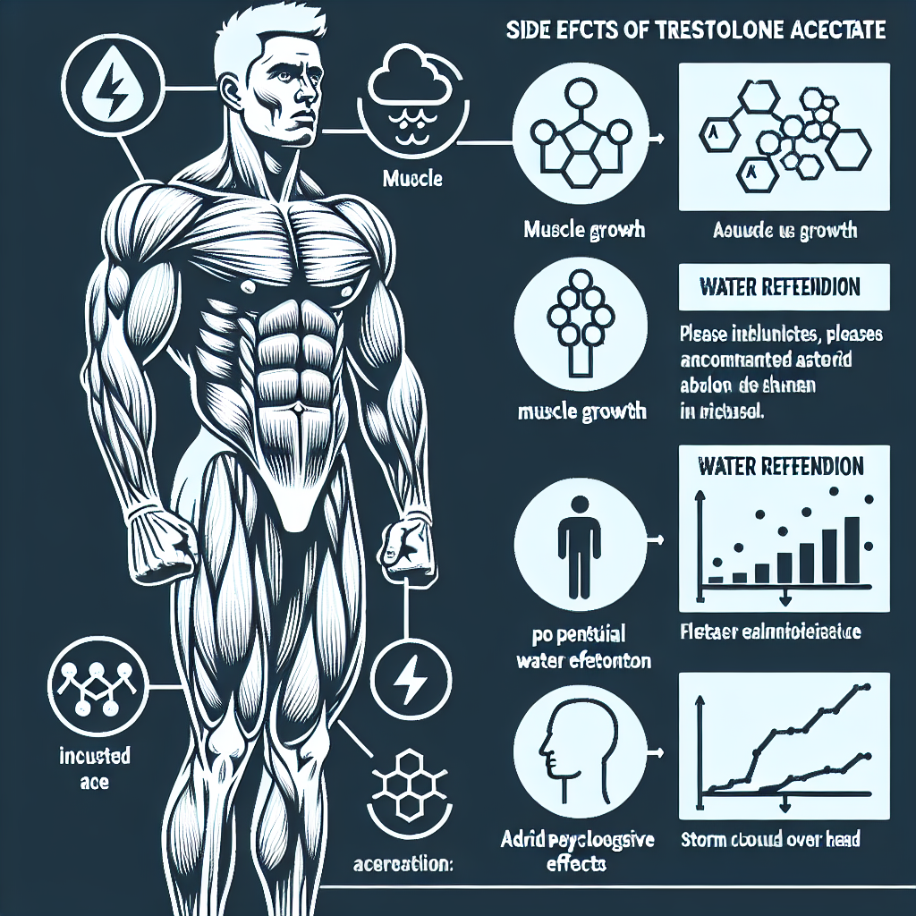 Short-term side effects of trestolone acetato