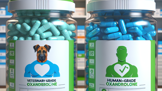 Veterinary vs human grade oxandrolone