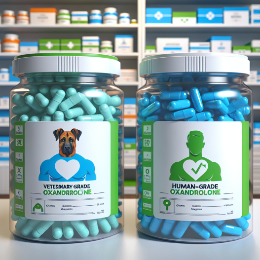 Veterinary vs human grade oxandrolone