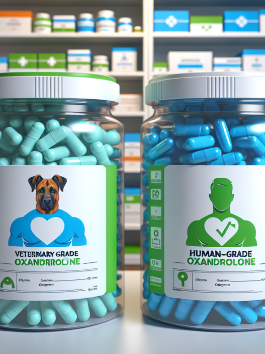 Veterinary vs human grade oxandrolone