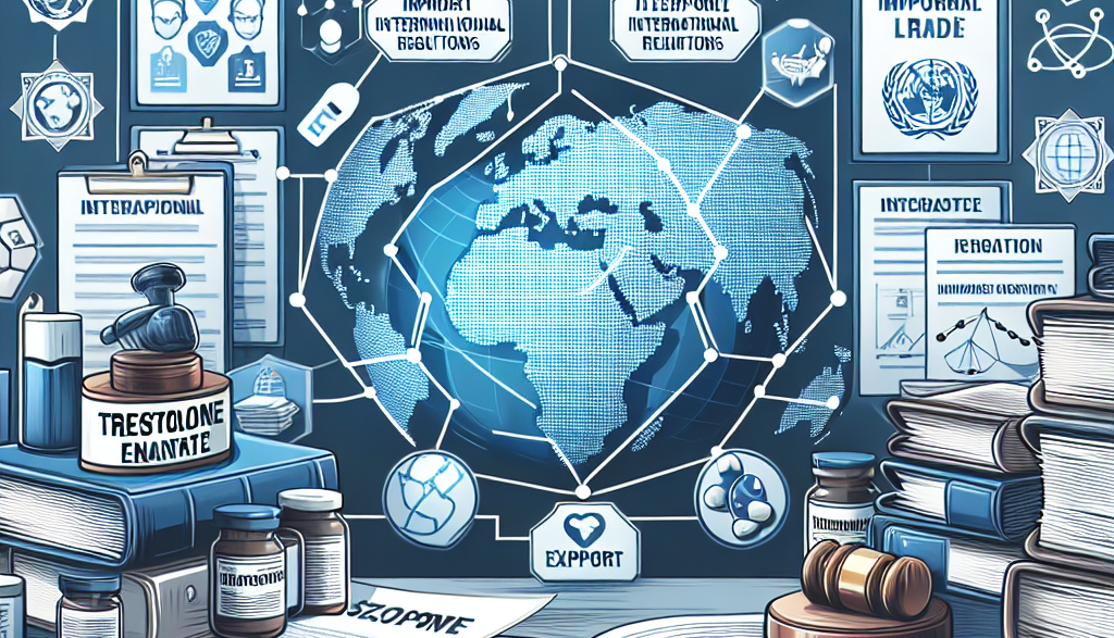 Import and export laws for trestolone enantato