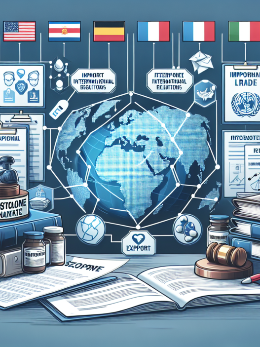 Import and export laws for trestolone enantato