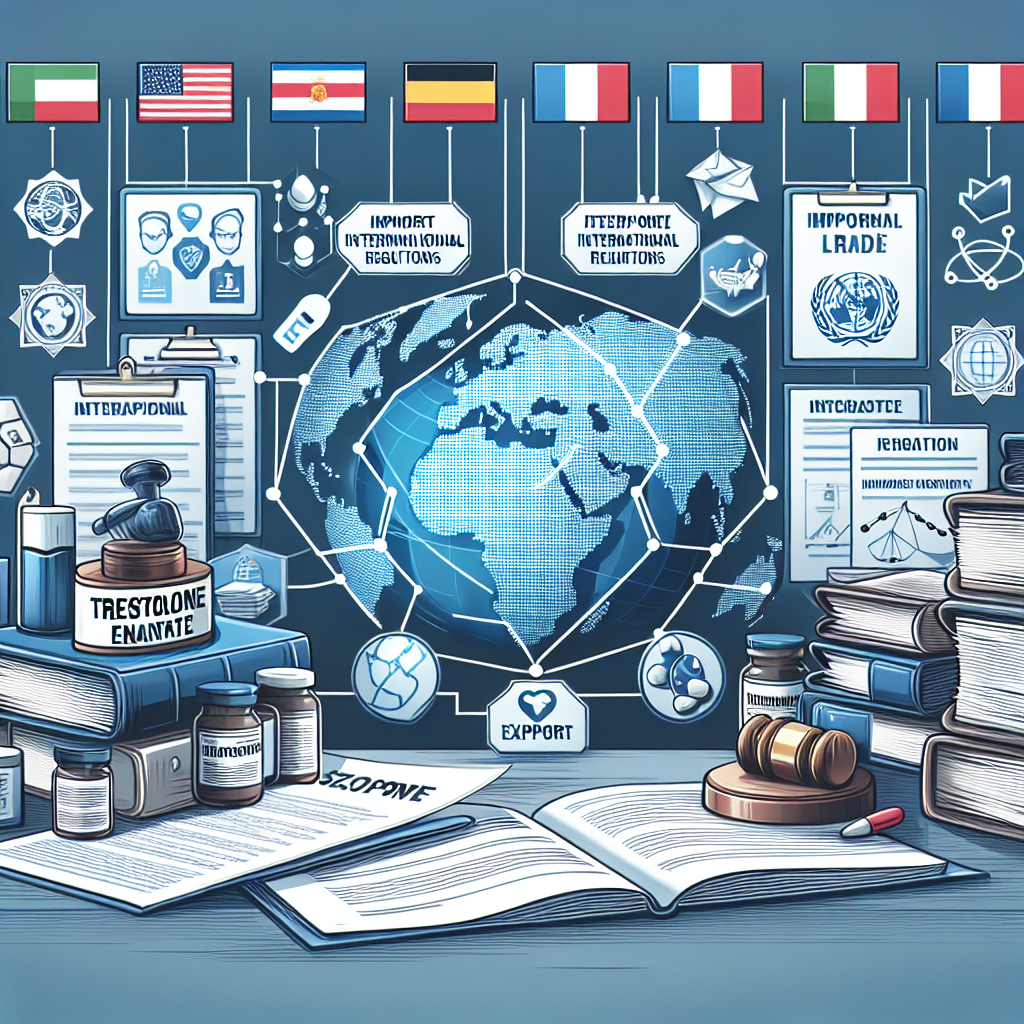 Import and export laws for trestolone enantato